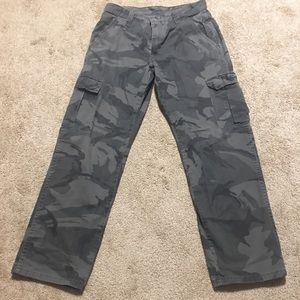 Wrangler Mens Camo Cargo Pants